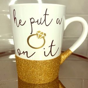 He Put a 💍 On It Mug